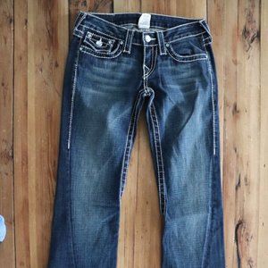 True Religion Women's Jeans Dark Wash Size 25